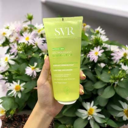 Gel Rửa Mặt SVR Sebiaclear Gel Moussant Không Chứa Xà Phòng Cho Da Dầu Mụn 200ml