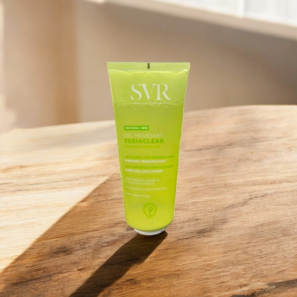 Gel Rửa Mặt SVR Sebiaclear Gel Moussant Không Chứa Xà Phòng Cho Da Dầu Mụn 200ml