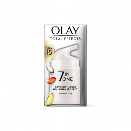 Kem Dưỡng Olay Total Effects 7 in 1 SPF15 Ban Ngày 50ml  hỗ trợ cấp ẩm giúp da mềm mịn