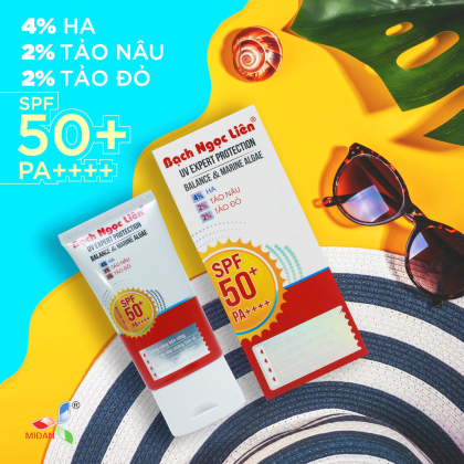 Kem Chống Nắng Bạch Ngọc Liên UV Expert Protection 50g giải pháp chống nắng dưỡng ẩm phục hồi da tuyệt đỉnh