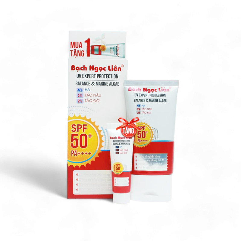 Kem Chống Nắng Bạch Ngọc Liên UV Expert Protection 50g giải pháp chống nắng dưỡng ẩm phục hồi da tuyệt đỉnh