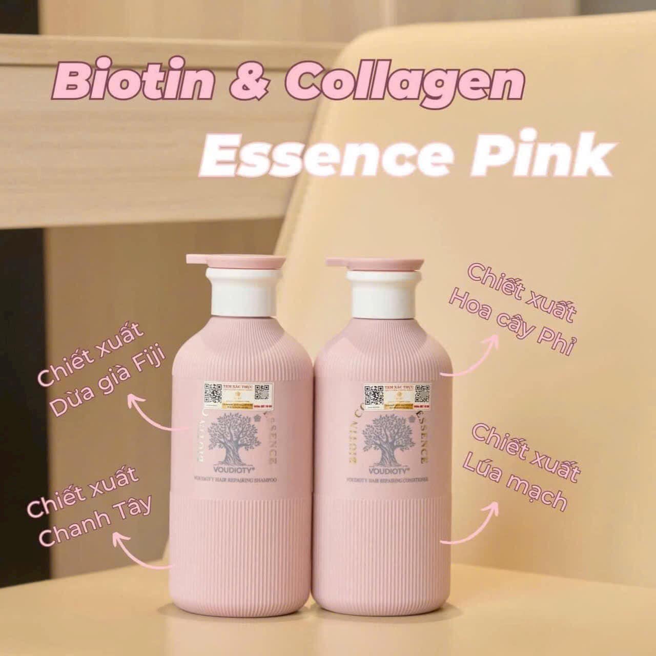 Cặp dầu phiên bản nâng cấp x3 lần Biotin Collagen Essence, hương nước hoa