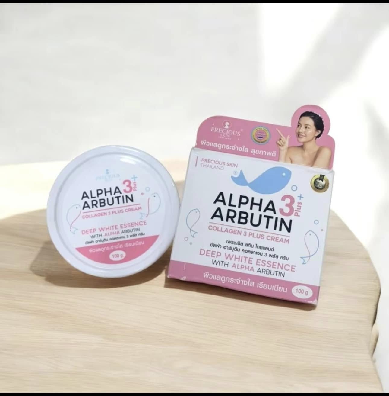 kem dưỡng trắng da Body Alpha Arbutin Collagen 3 Plus Cream 100g