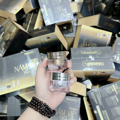 Combo Kem Face Nám Vip Thảo Mộc Hà Kiều Anh Hỗ Trợ Da Nám