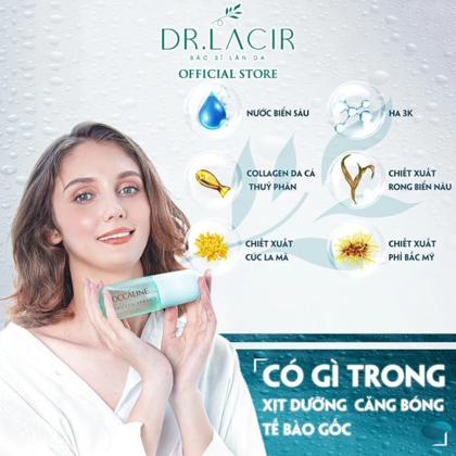 Xịt dưỡng tế bào gốc Dr Lacir thoả mãn cơn khát