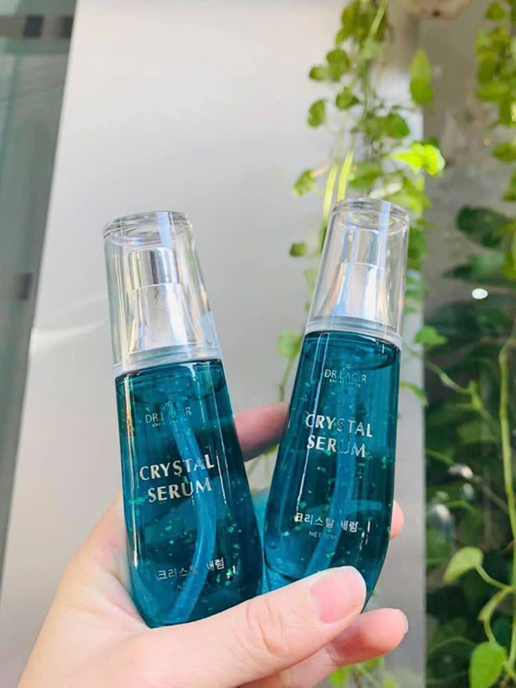 Serum tinh thể vàng Dr.Lacir với kết cấu từ các siêu vi chất hỗ trợ giúp da trắng sáng