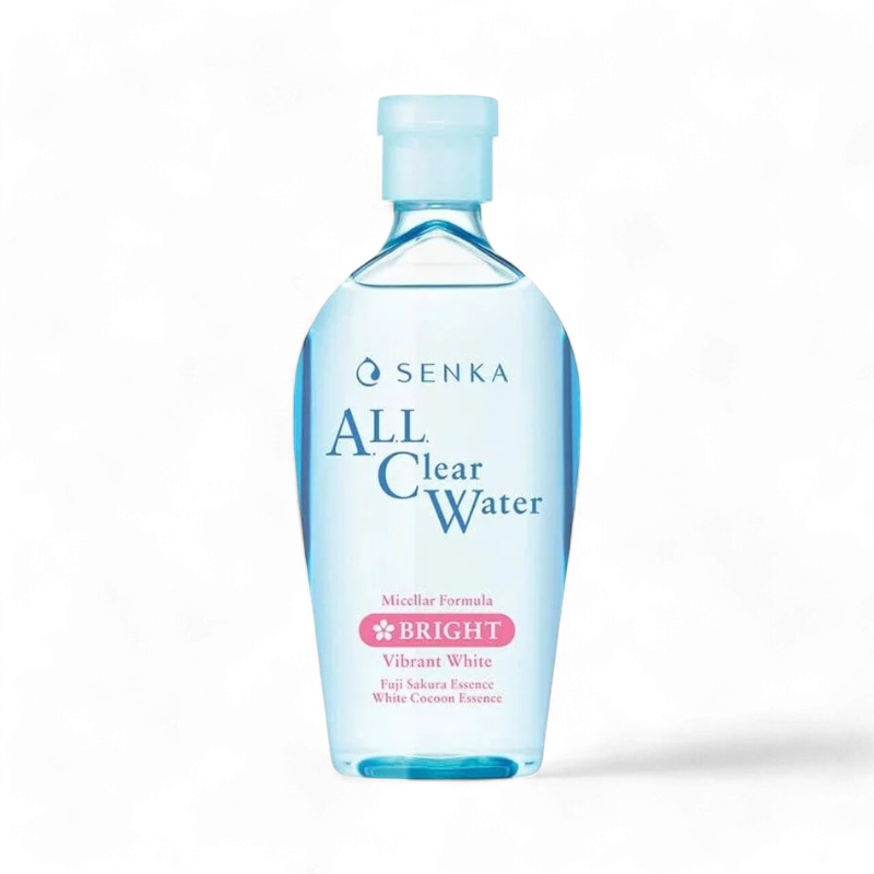 Nước Tẩy Trang Senka All Clear Micellar Bright Màu Hồng 230ml