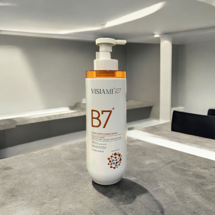 Combo Dầu Gội Xả Visiami Biotin B7+ Cordyceps Đông Trùng Hạ Thảo 780ml
