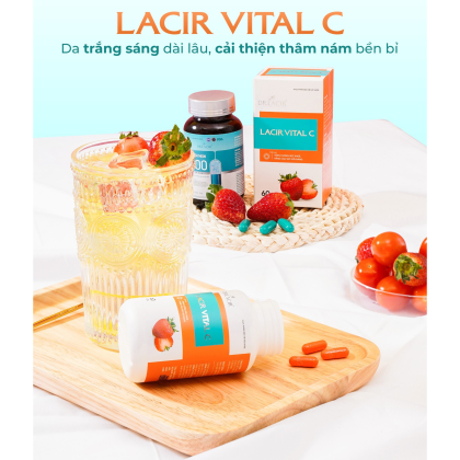 Lacir Vital C chính là người bạn đồng hành trong việc duy trì cơ thể dẻo dai