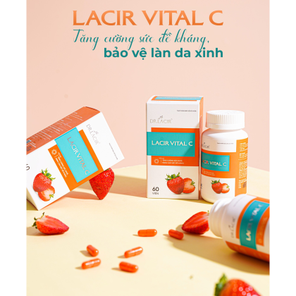 Lacir Vital C chính là người bạn đồng hành trong việc duy trì cơ thể dẻo dai