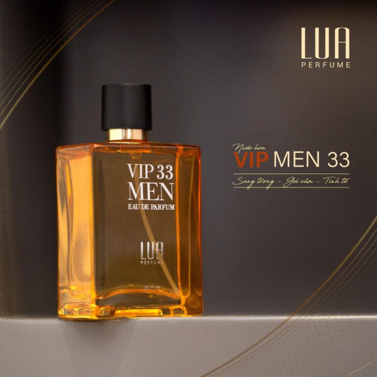 Nước hoa Lua Vip 33 Men 50ml được lấy cảm hứng từ những chàng trai bụi bặm  lãng tử