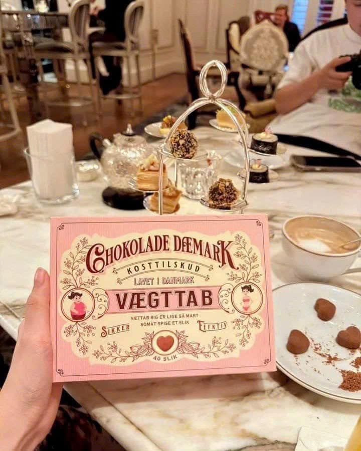 Kẹo Socola Giảm Cân Chokolade Danmark Vaegttab  Phiên bản mới từ Đan Mạch