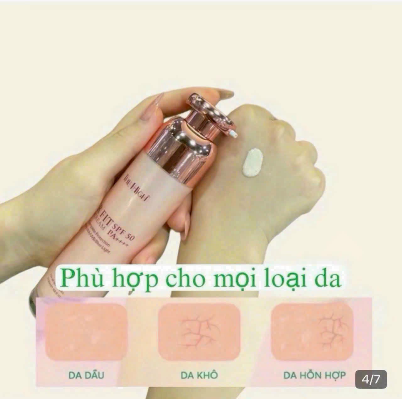 Sữa Chống Nắng Nâng Tone The High