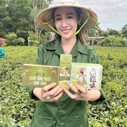 Cô Ba Trà - Trà Sen Giảm Mỡ Bụng + Tặng kem tan mỡ + Tặng Quần sinh nhiệt + Thẻ cào may mắn
