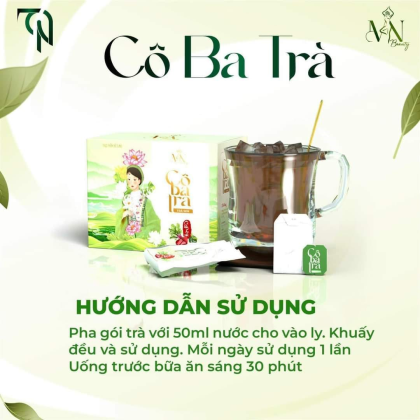 Cô Ba Trà - Trà Sen Giảm Mỡ Bụng + Tặng kem tan mỡ + Tặng Quần sinh nhiệt + Thẻ cào may mắn