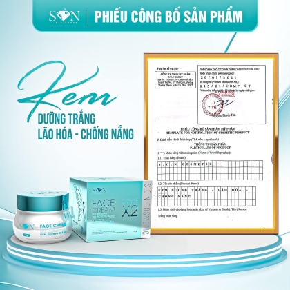 Combo Face Hỗ Trợ Giảm Nám Tím Xanh Biển SON Cosmetic