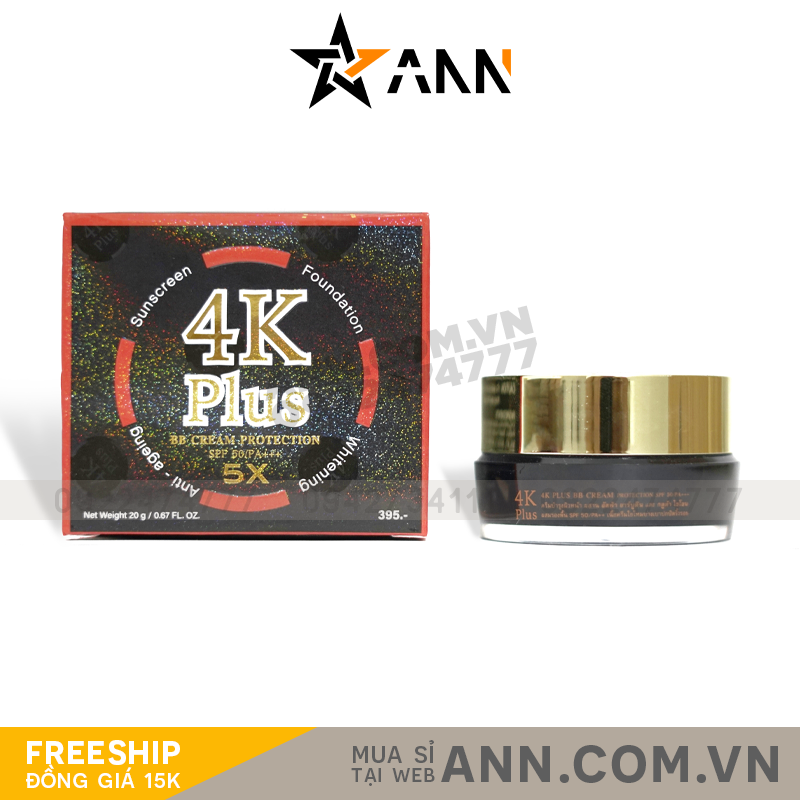 8858955005746 Kem 4K Plus 5X BB Cream Thái Lan