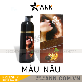 Dầu gội Sin Hair Nhật Bản (màu nâu)