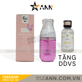 Xịt khử mùi vùng kín ONAYA Minaral Spray Lovely màu hồng