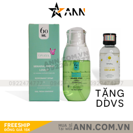 Xịt khoáng khử mùi vùng kín ONAYA Minaral Spray Lovely Peppermint