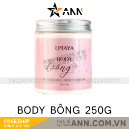 Kem Body Bông Onaya 250g - 8938540224063