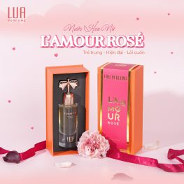 Nước Hoa Nữ Lamour Rose 85ml LUA Perfume Chính Hãng - 8936095372444