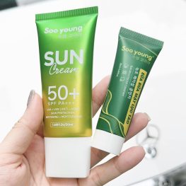 Kem Chống Nắng Lục Tảo Soo Young Phiên Bản Mới Dạng Sữa - CNLUCTAO01
