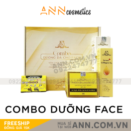 Combo Dưỡng Da Cho Face Collagen X3 Mỹ Phẩm Đông Anh - COMBOFACEX3