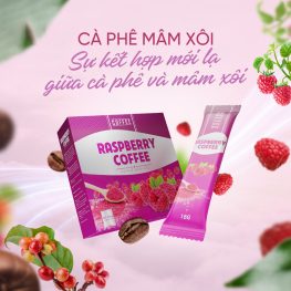 Cà Phê Mâm Xôi Raspberry Coffee 15 gói - CAFFEMAMXOI