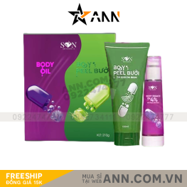 Kem Body Peel bưởi SON Group